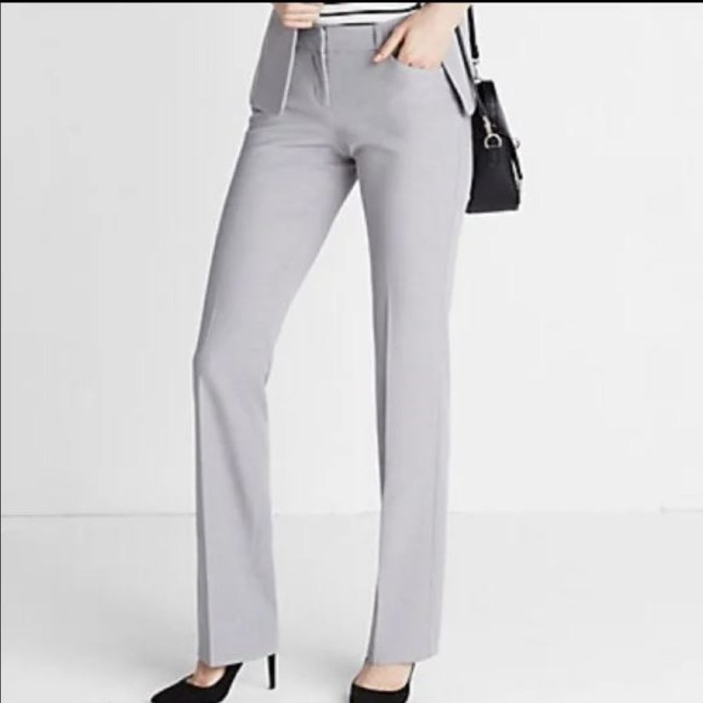Express Editor Pant, Grey, Size 10/12